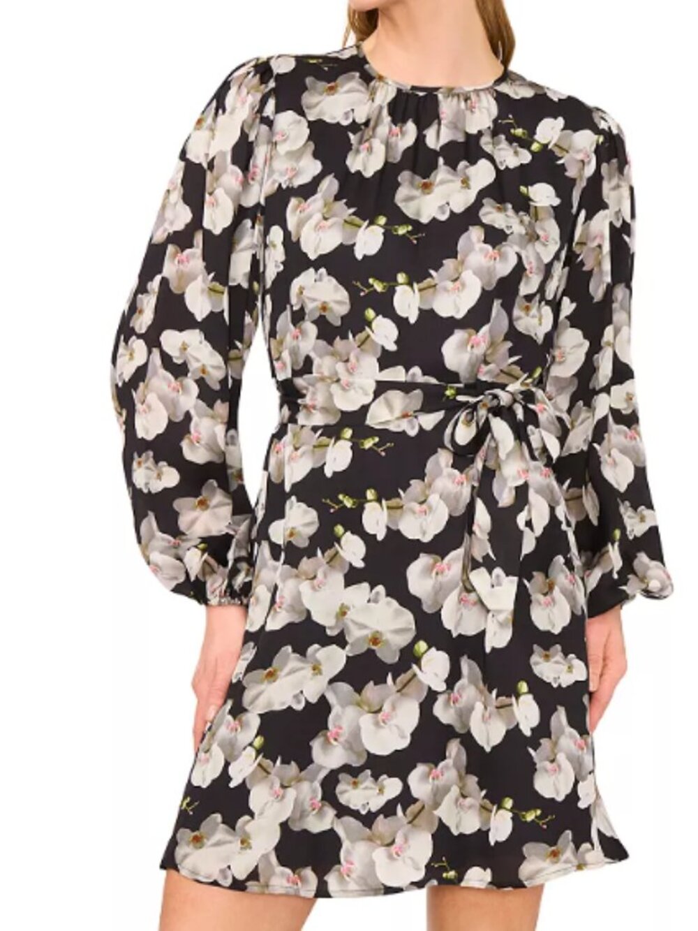 [NWT] Ted Baker Orciana Puff Sleeve Belted Mini Dress
